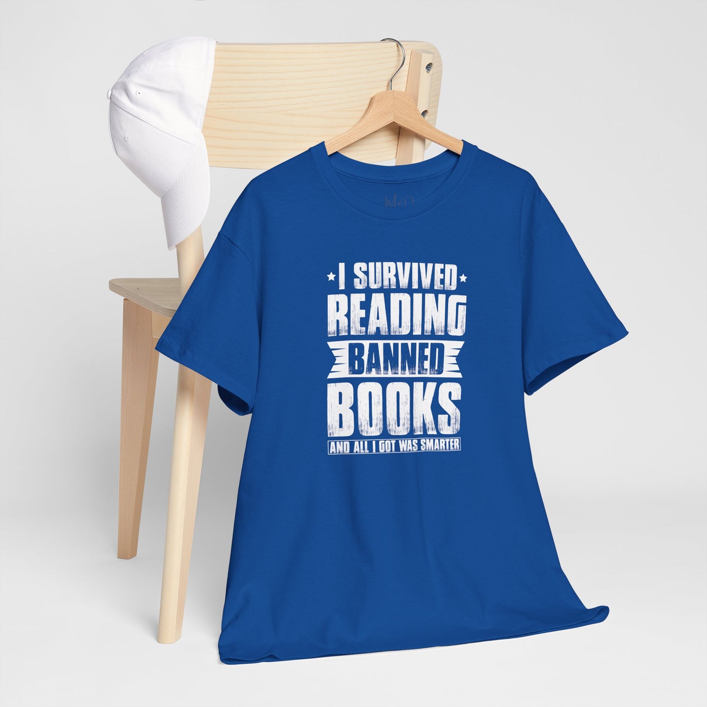 I Survived Reading Banned Books |T-Shirt|White