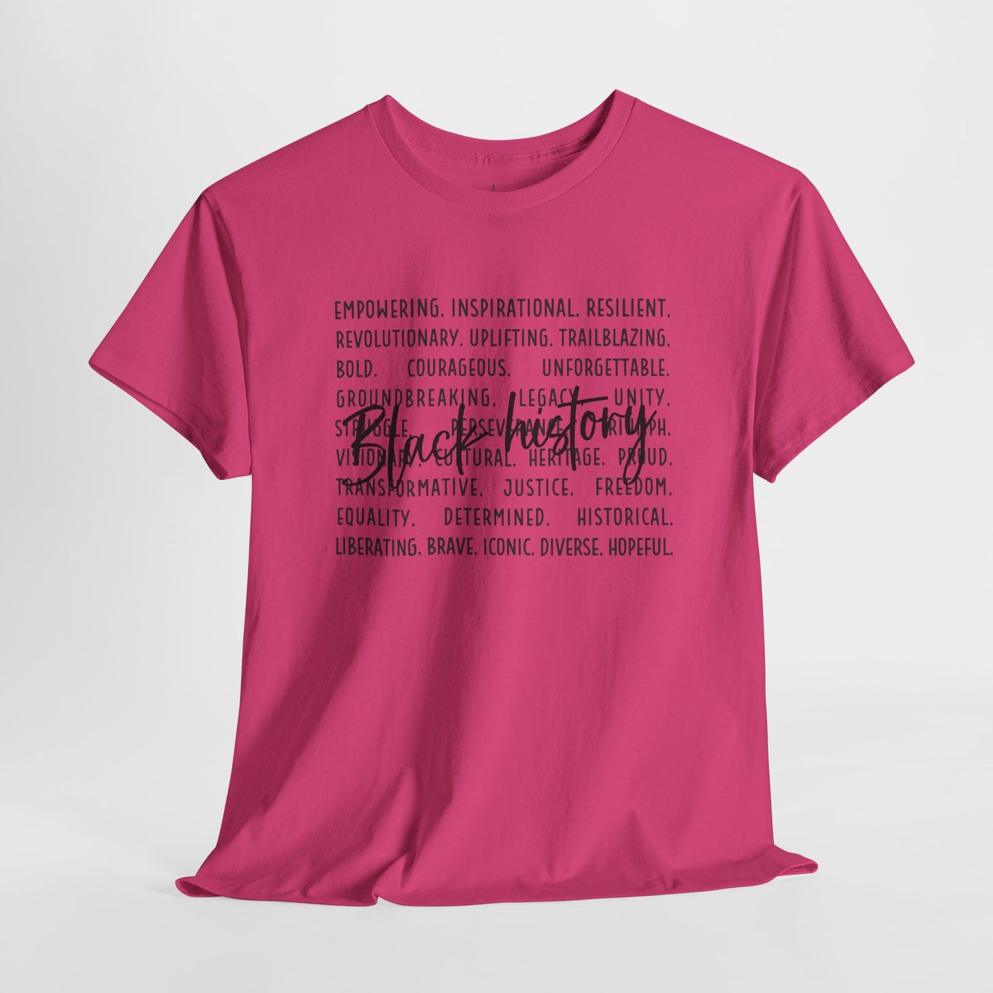 Black History - Empowerment | Black Font | T-Shirt
