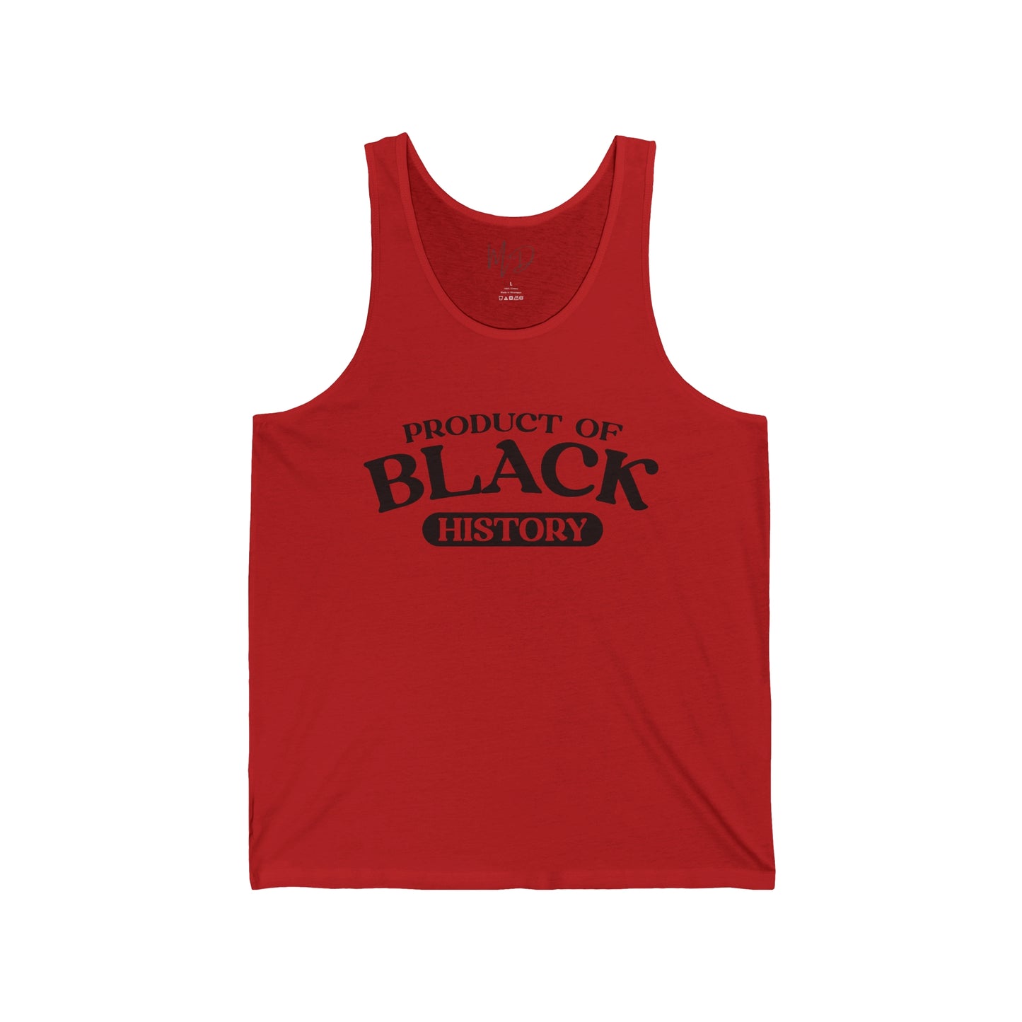Product of Black History Tank Top Unisex