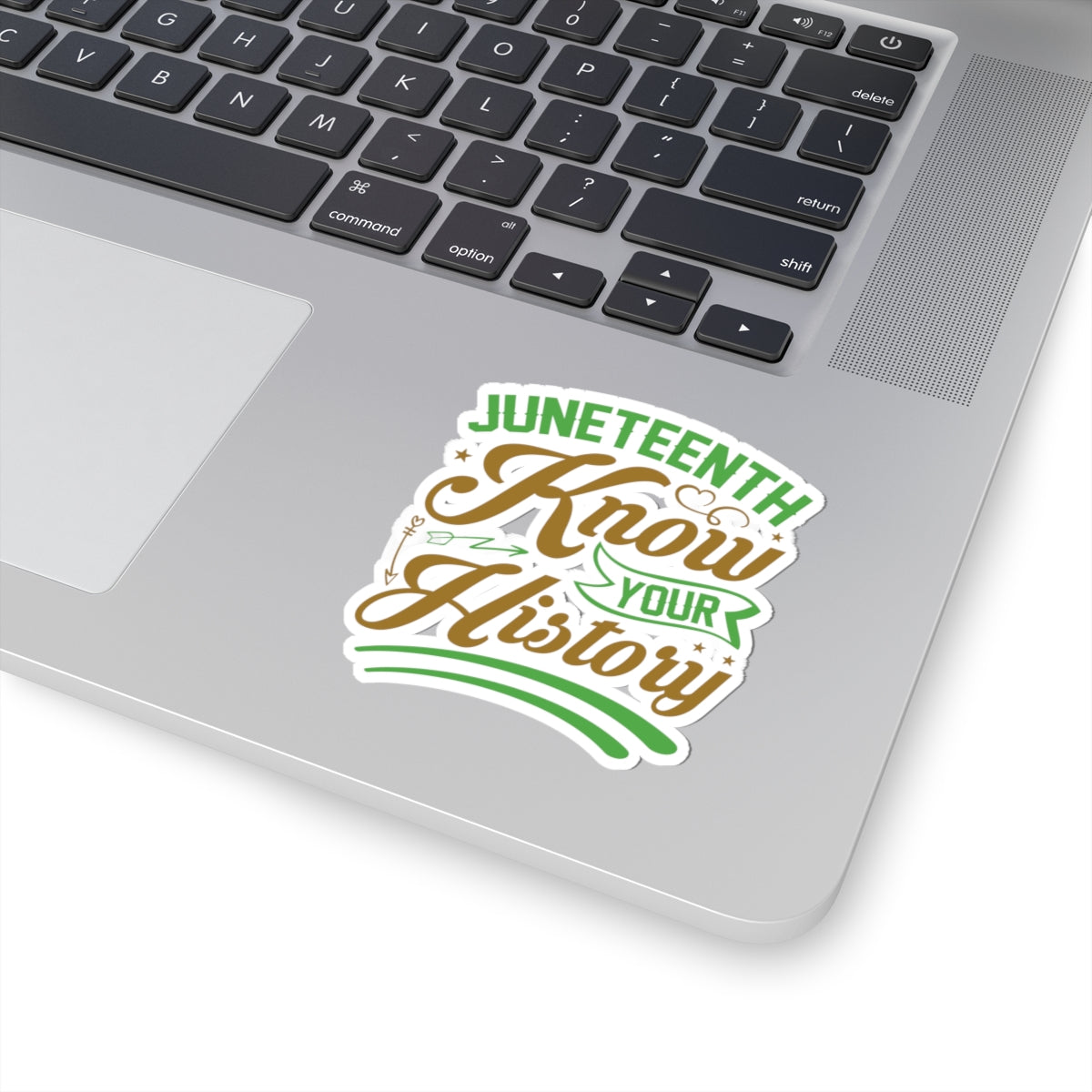 Juneteenth Know Your History | Kriss-Cut Stickers