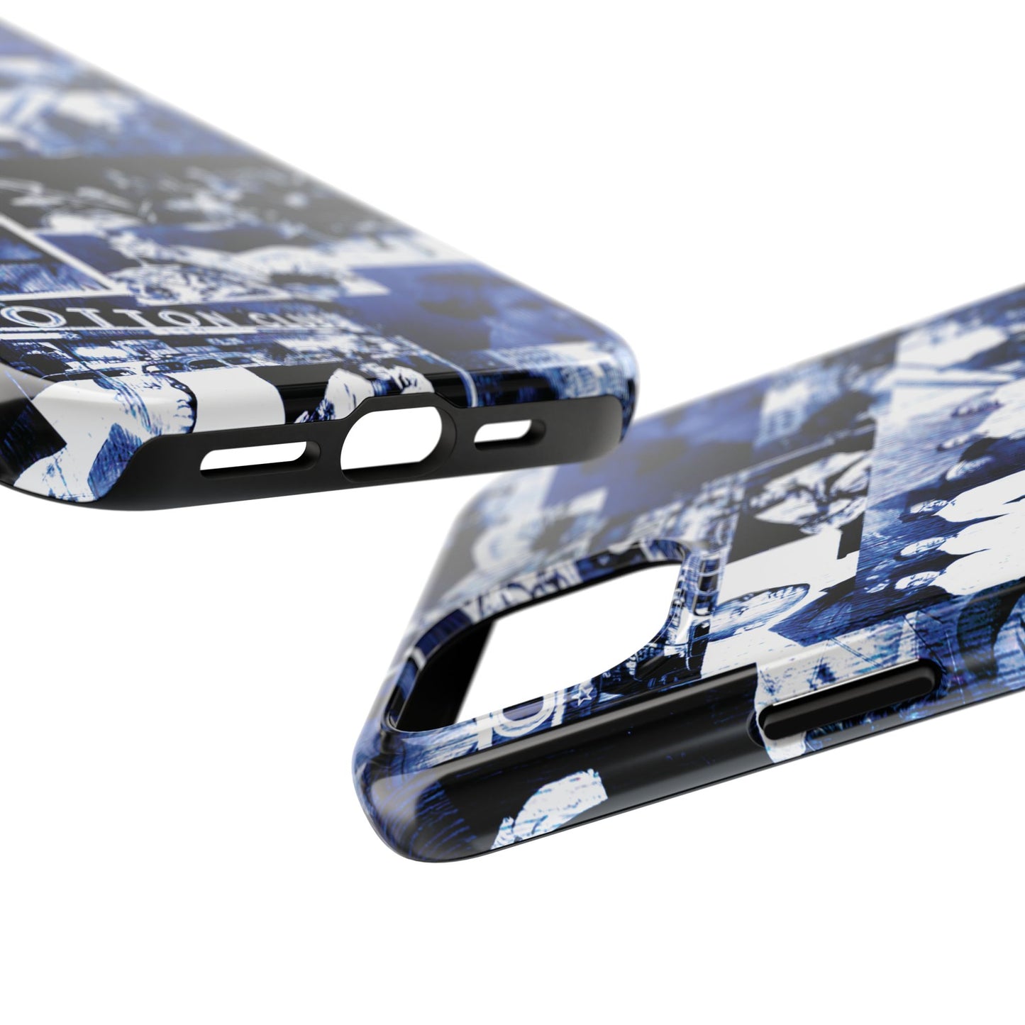 Black History 1920's Greatness (Blue) (Black Version) iIPhone Case