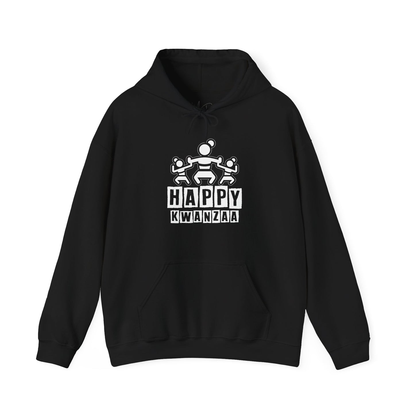 Happy Kwanza Squad | Version 1|White Font| Hooded Sweatshirt