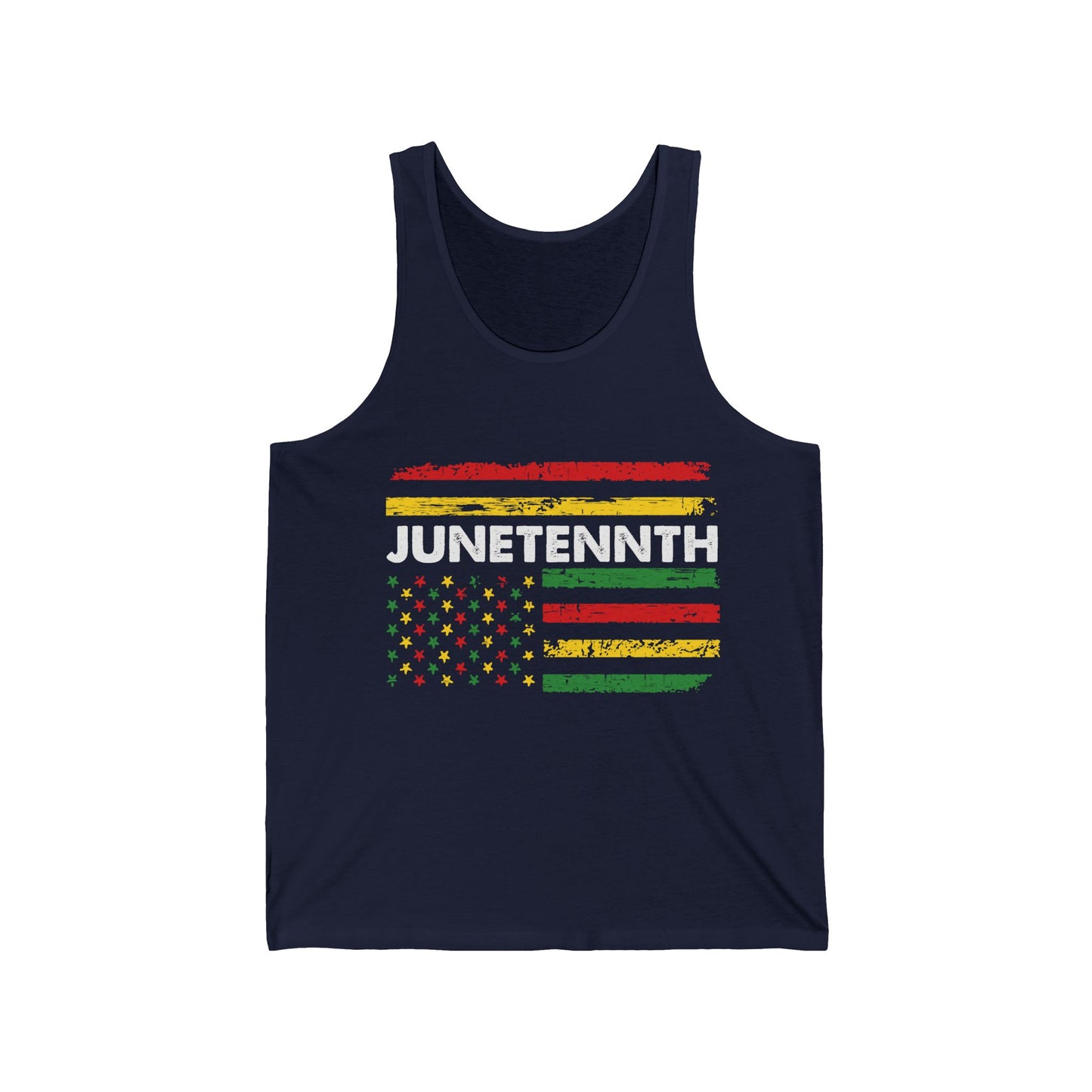 Juneteenth Flag Tank Top Unisex Version 3