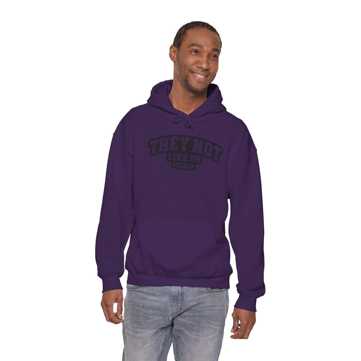 hey Not Like Us| Version 1| Black Font |Hooded Sweatshirt