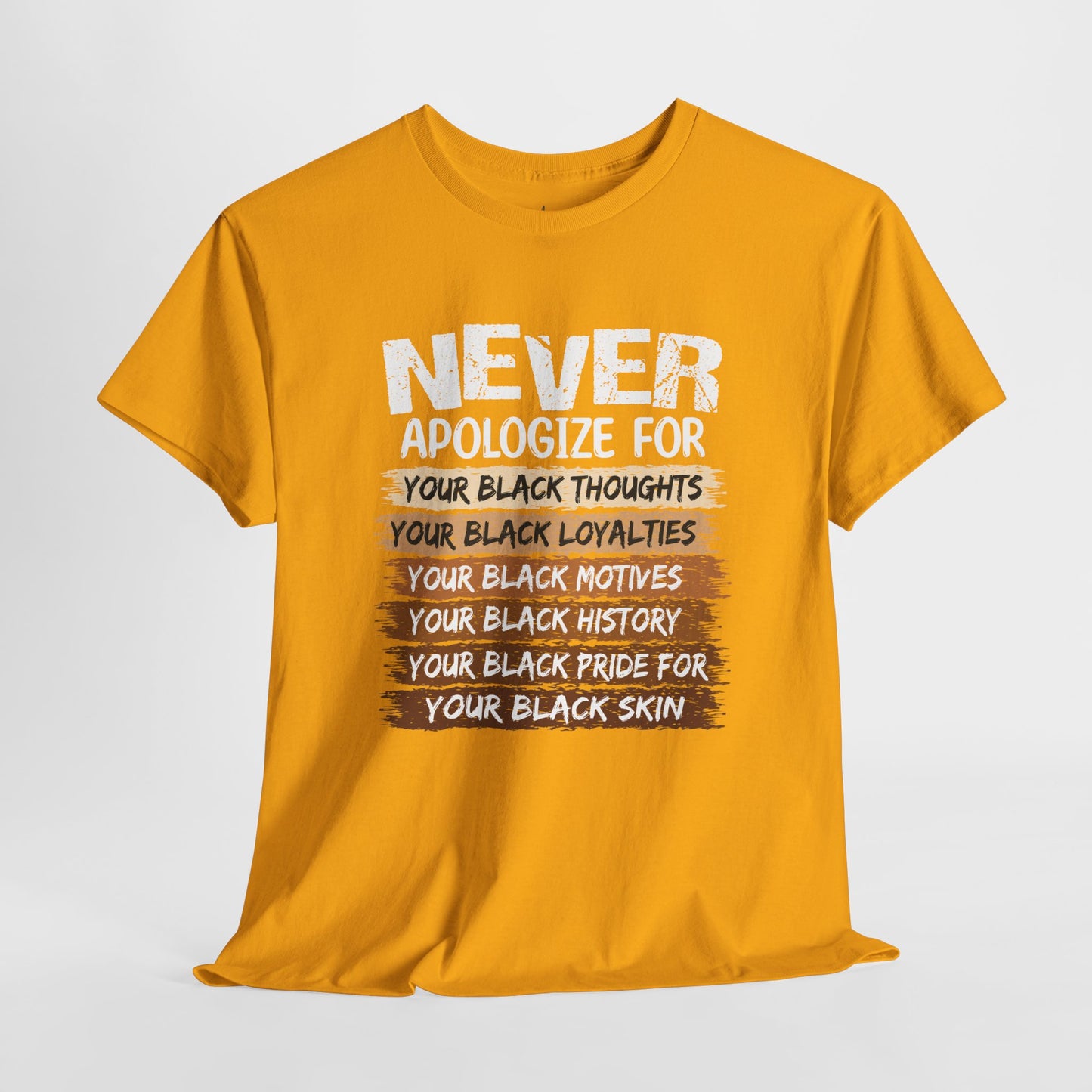 Never Apologize For…..