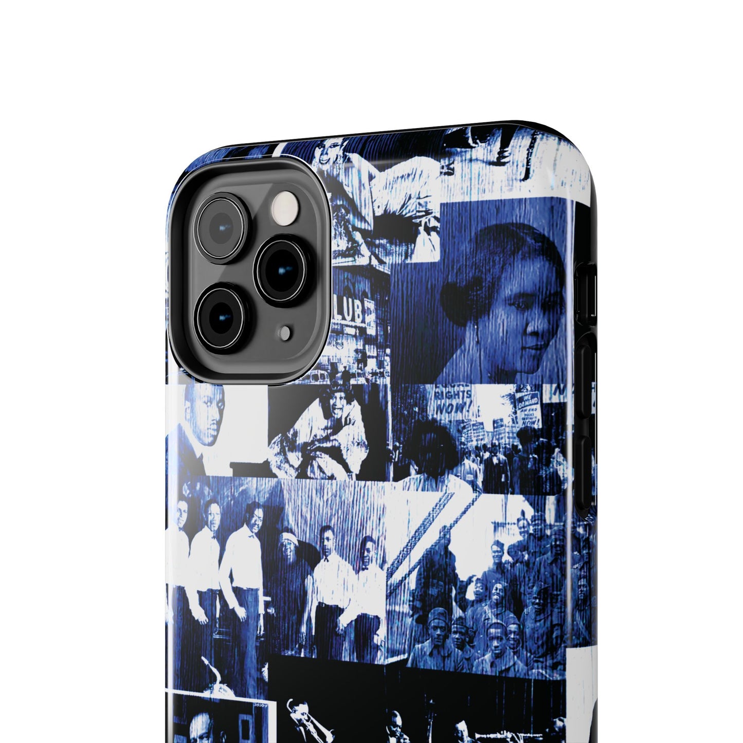 Black History 1920's Greatness (Blue) (Black Version) iIPhone Case