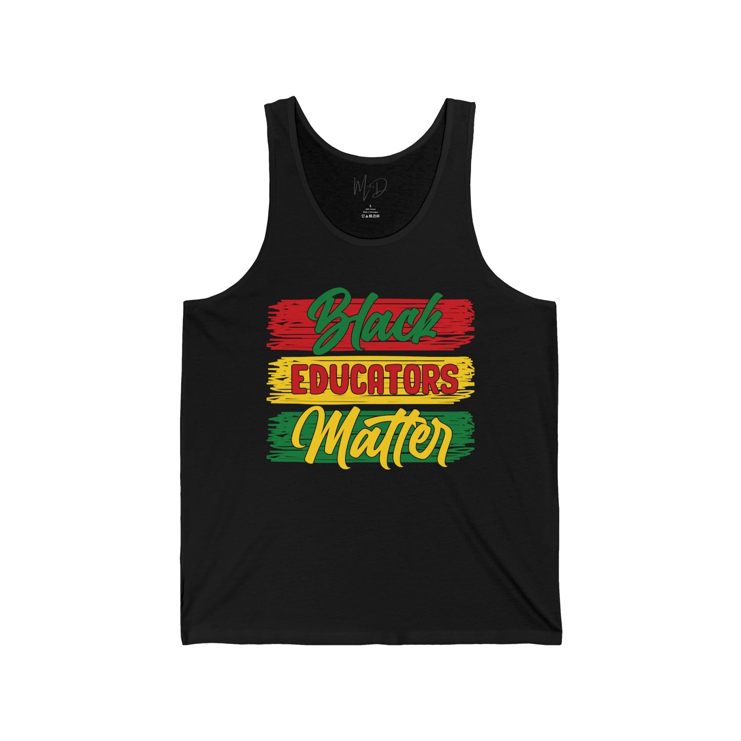 Black Educators Matter Tank Top Unisex (Version 1)