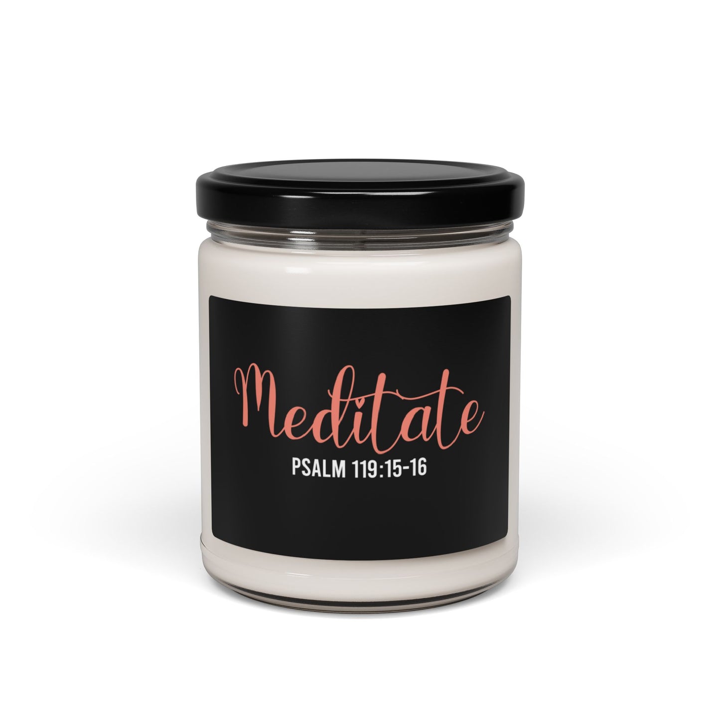 Meditate | Candle | (Black Label) | 9 Oz