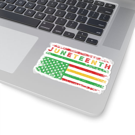 Juneteenth Flag | Kriss-Cut Stickers | Version 2