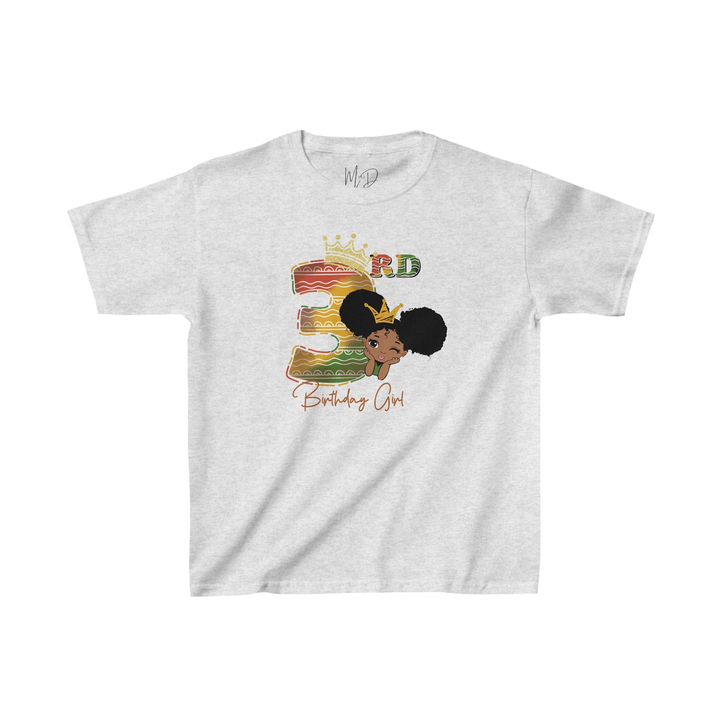 3rd Princess Birthday Girl Juneteenth T-Shirt