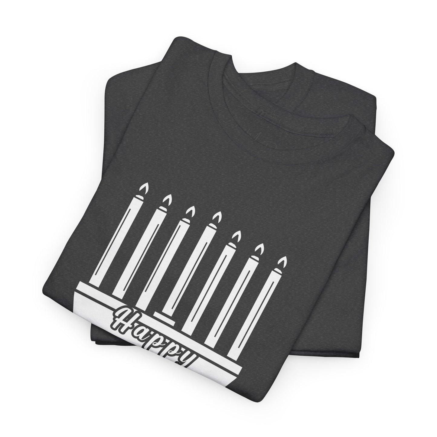 Happy Kwanza| Version 1|White Font| T-Shirt