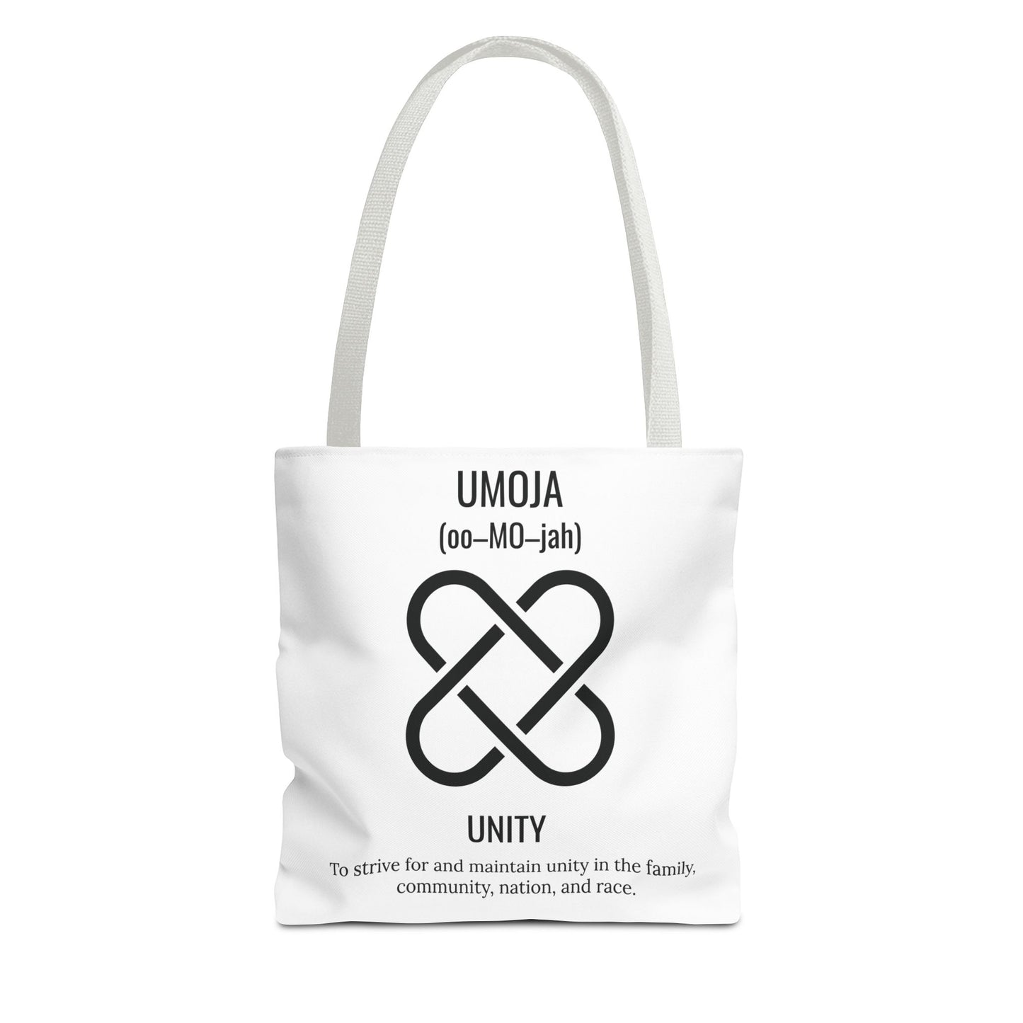 Umoja (Day 1) |Unity | Tote Bag | White
