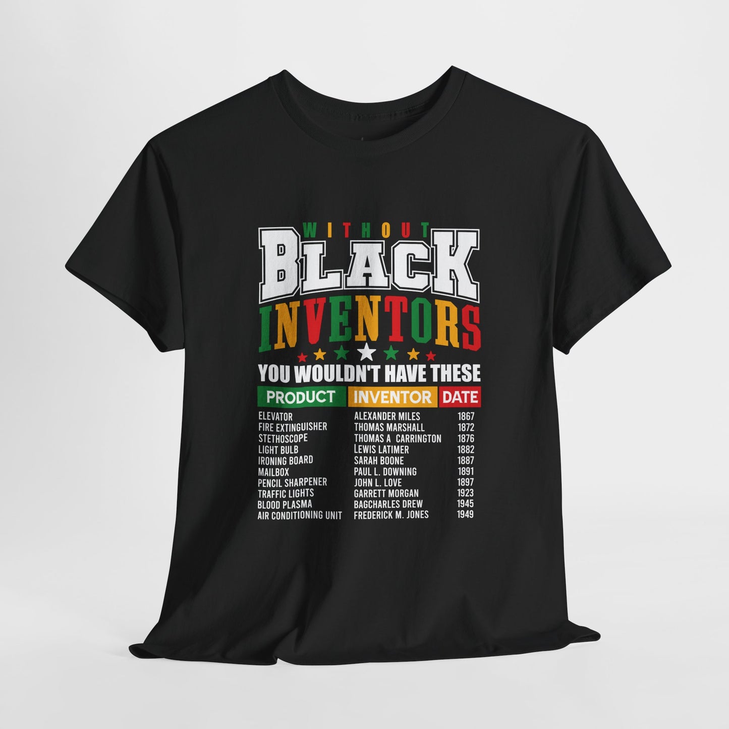 Without Black Inventors | T-Shirt