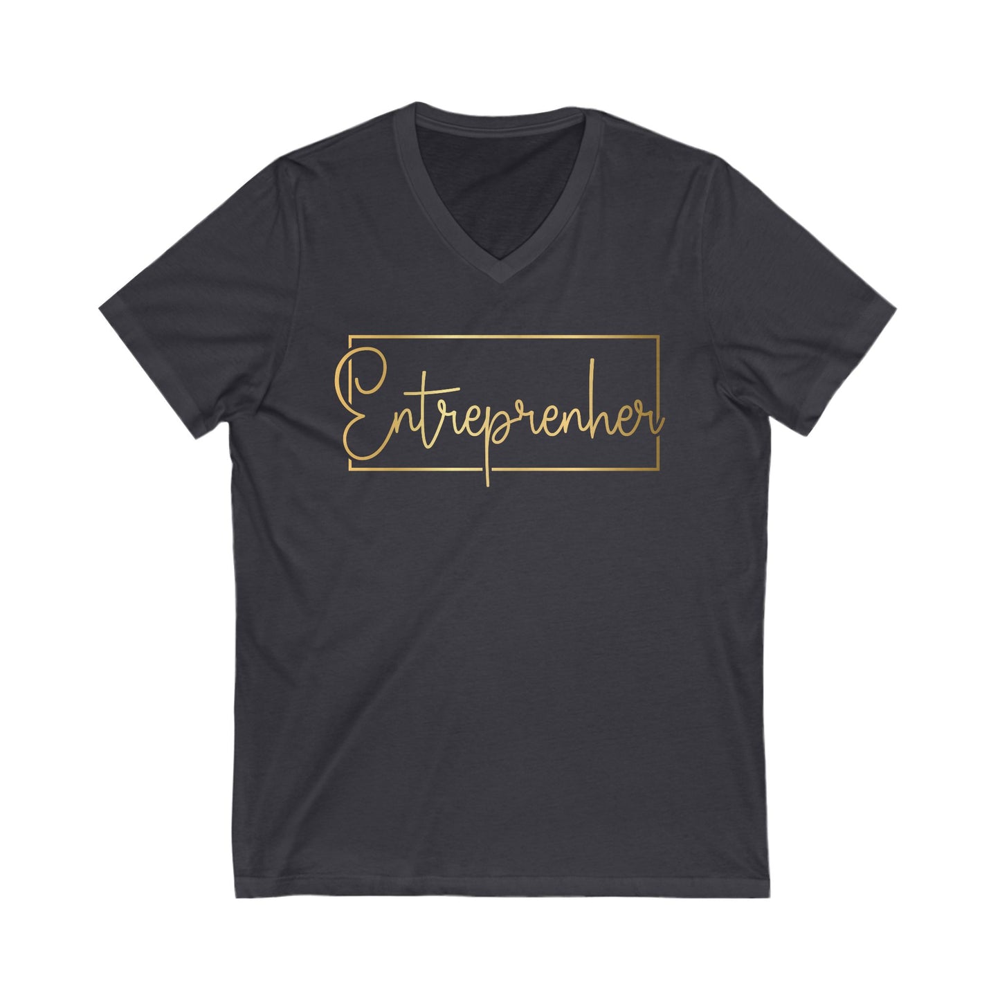 Entrepreneurship | Short Sleeve V-Neck Tee (Unisex)
