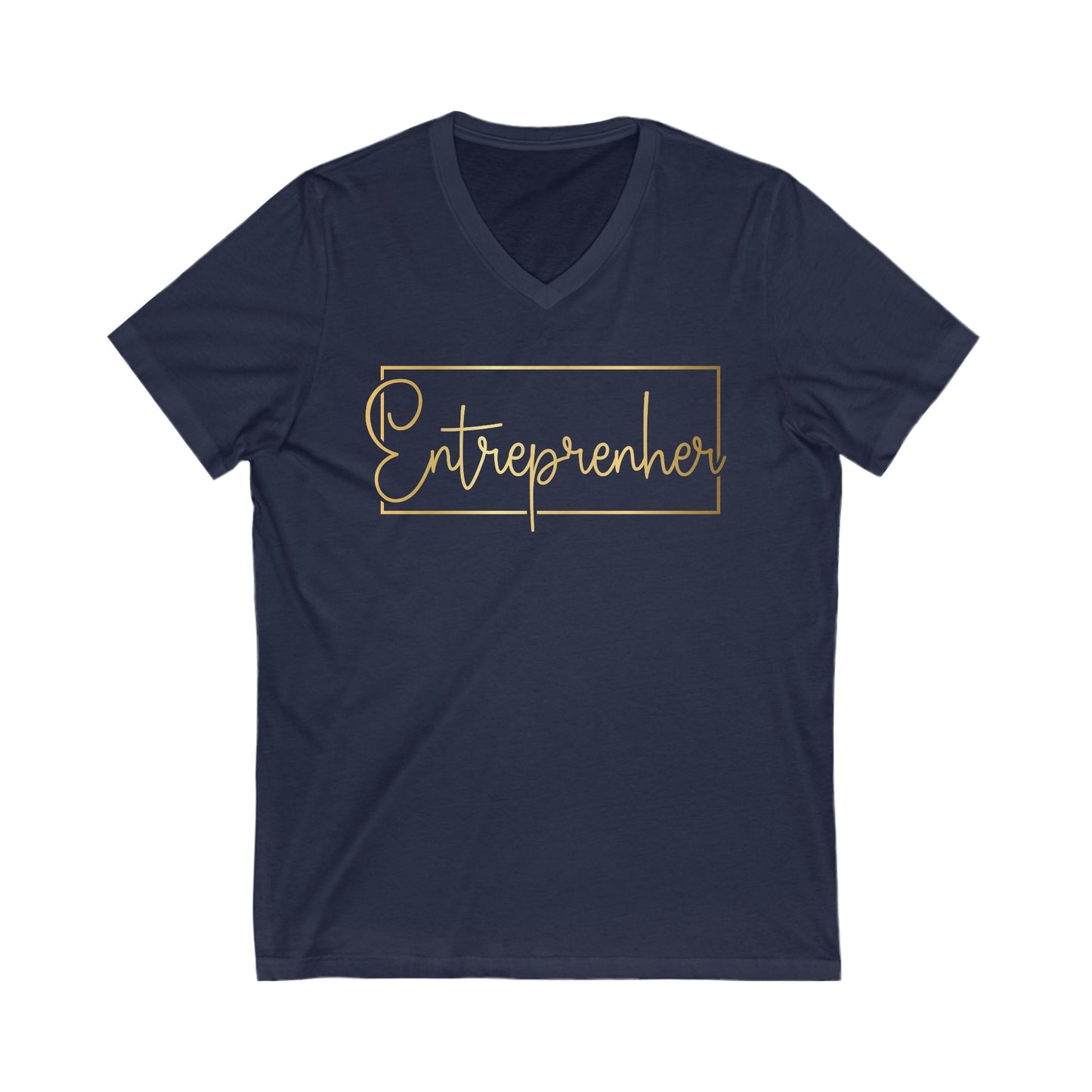 Entrepreneurship | Short Sleeve V-Neck Tee (Unisex)