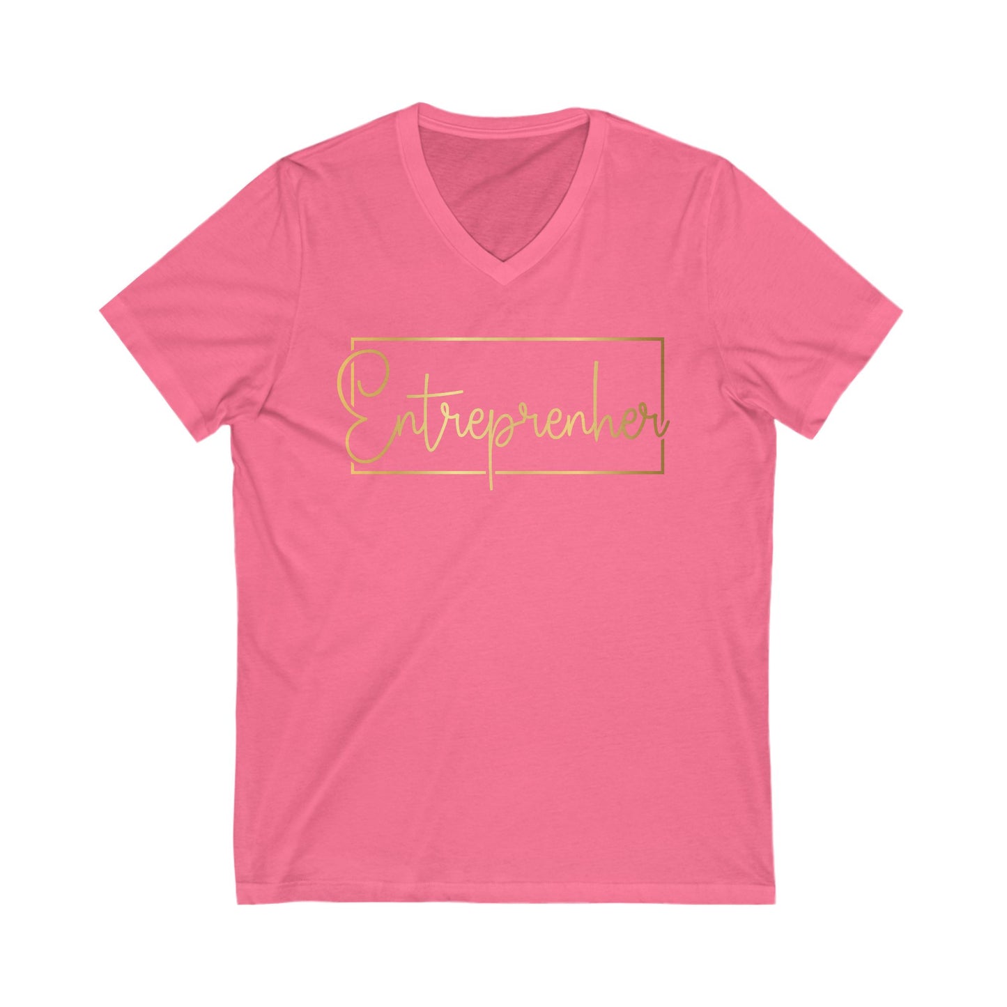 Entrepreneurship | Short Sleeve V-Neck Tee (Unisex)