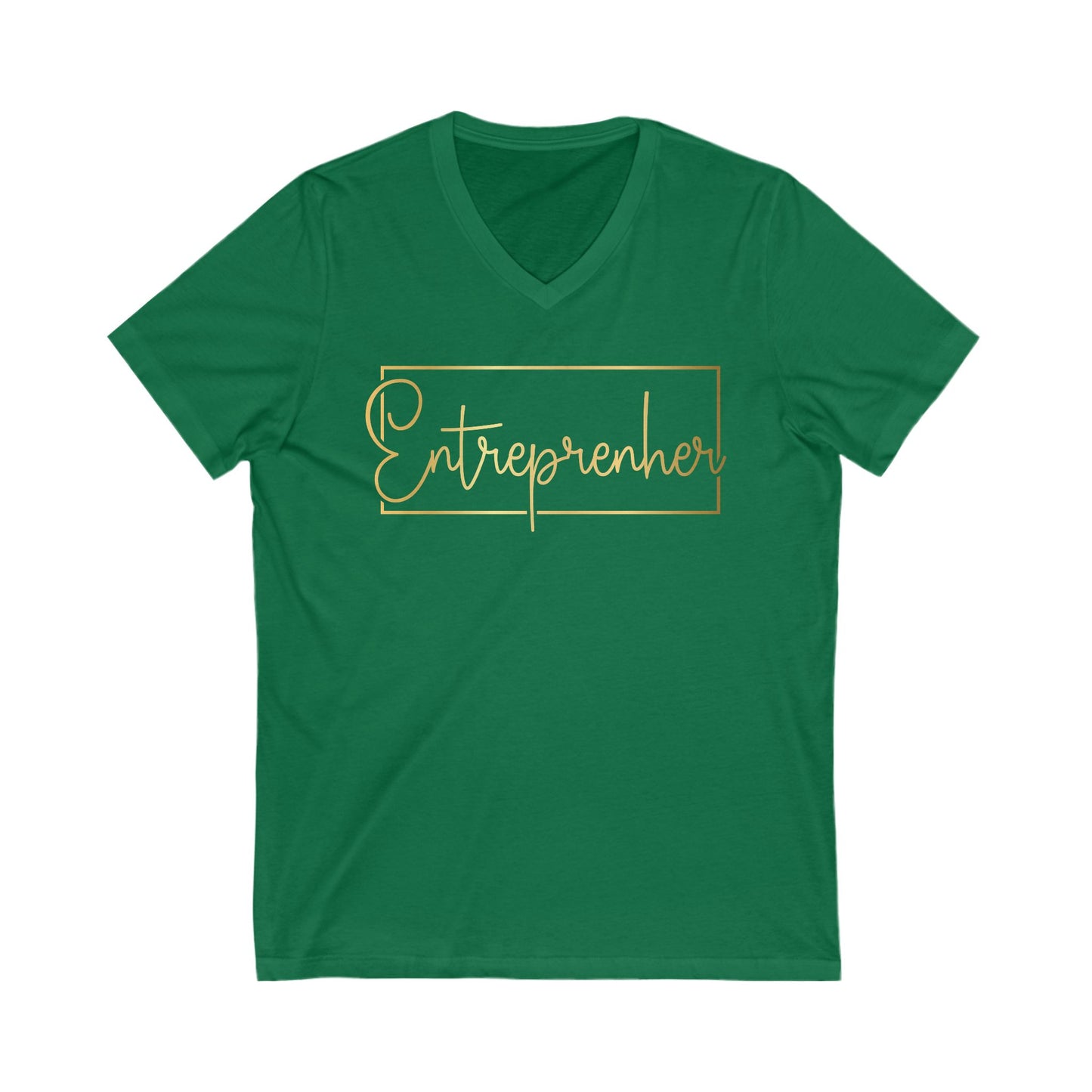 Entrepreneurship | Short Sleeve V-Neck Tee (Unisex)