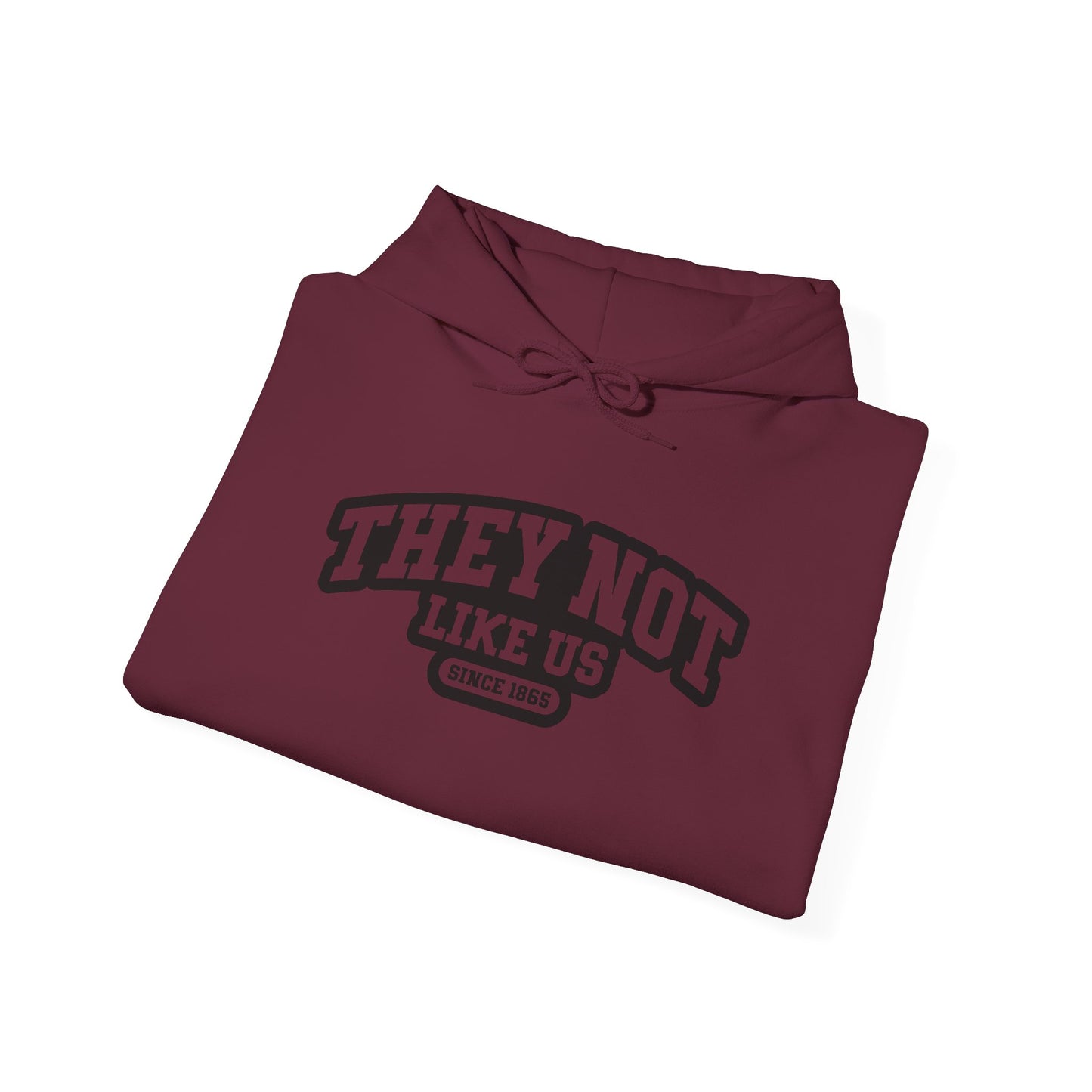hey Not Like Us| Version 1| Black Font |Hooded Sweatshirt