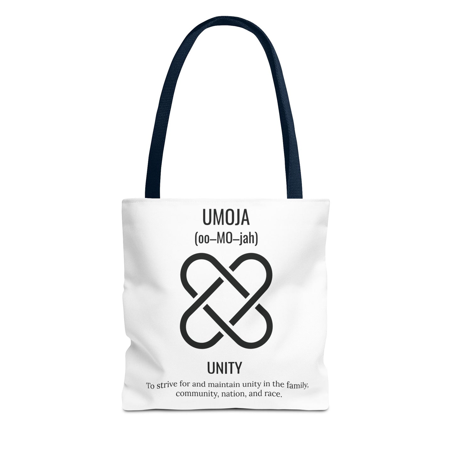 Umoja (Day 1) |Unity | Tote Bag | White