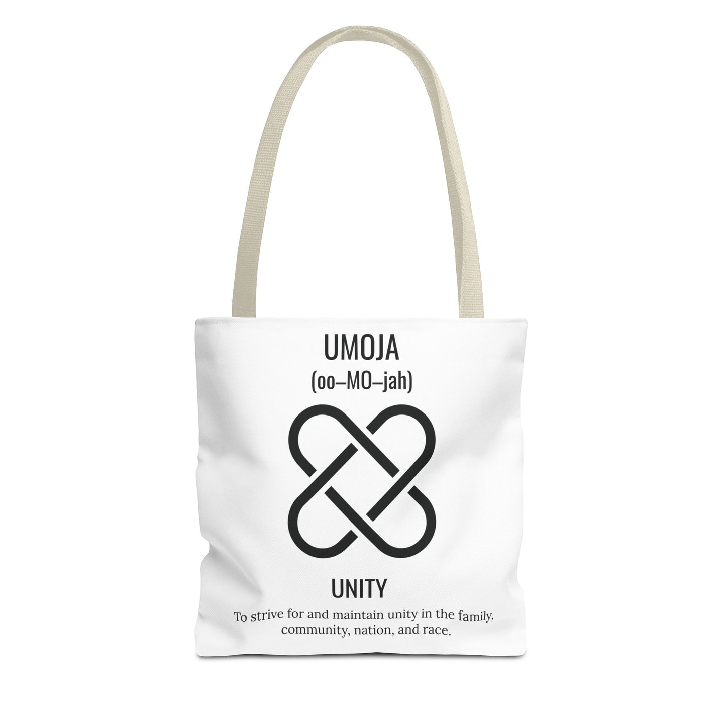 Umoja (Day 1) |Unity | Tote Bag | White