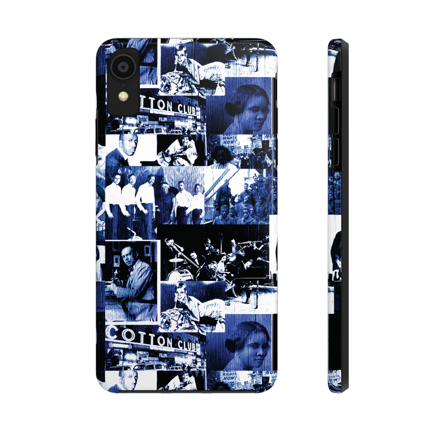 Black History 1920's Greatness (Blue) (Black Version) iIPhone Case
