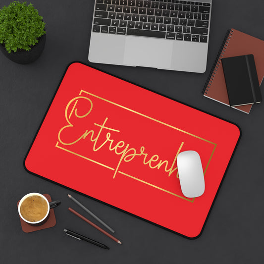 Entrepreneur | Desk Mat | Red