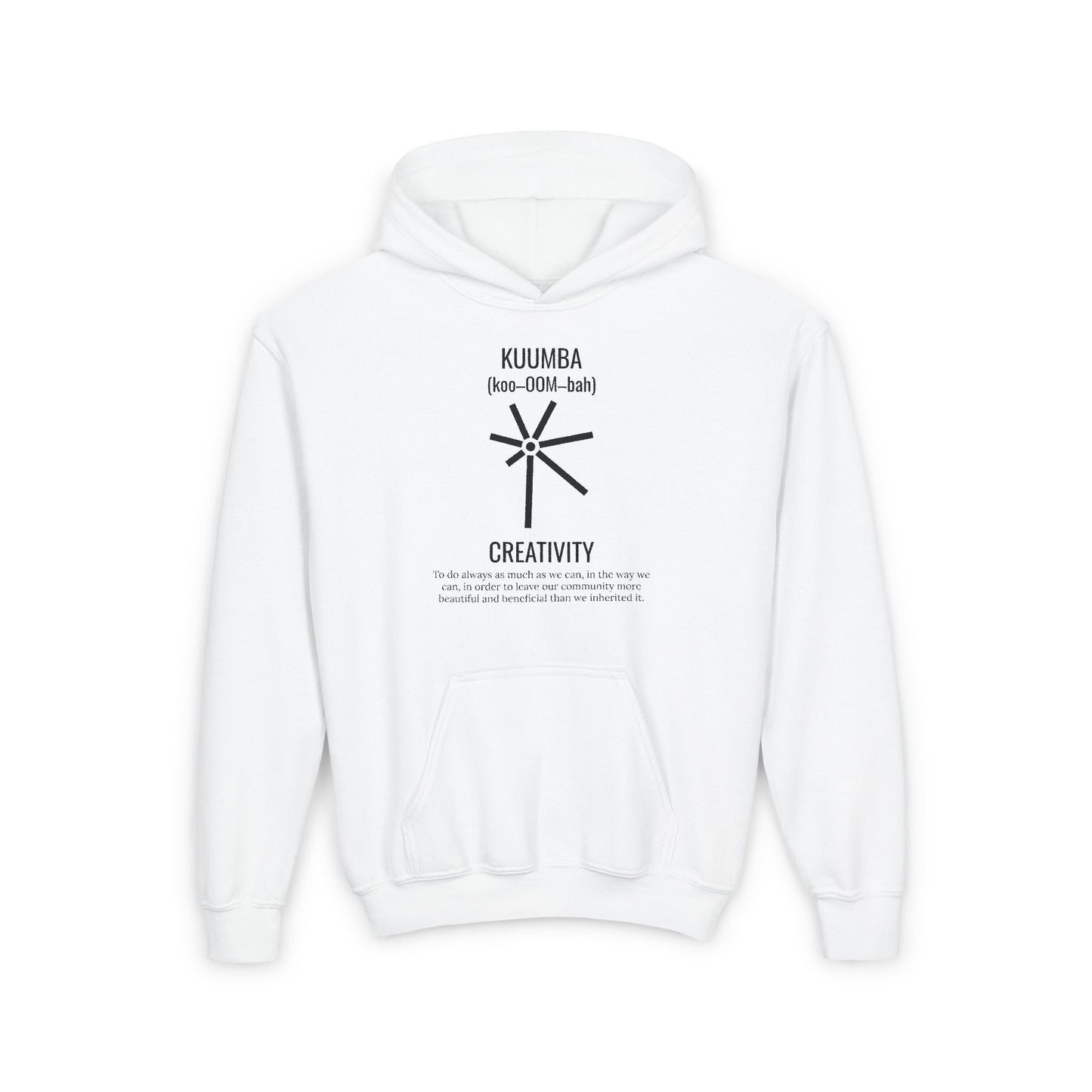 Kuumba (Day 6) | Creativity | Youth Hooded Sweatshirt