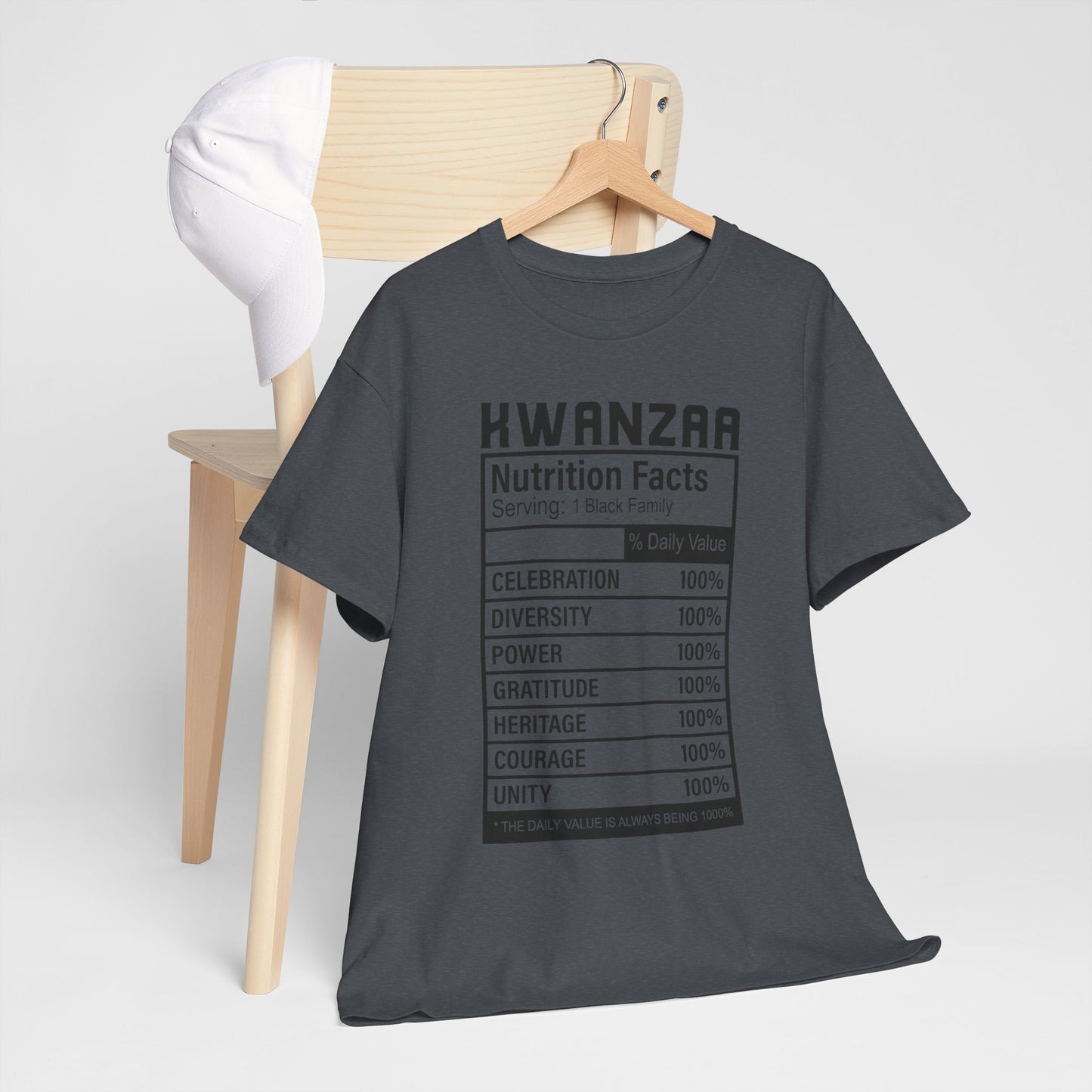 Kwanza Nutritional Facts | T-Shirt