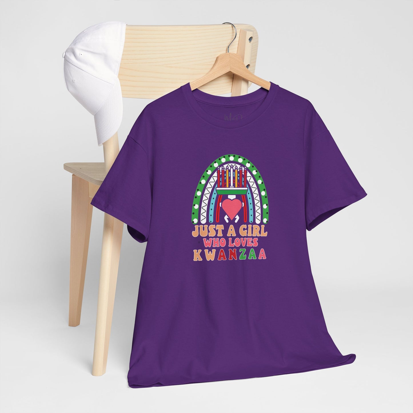 Just A Girl Who Loves Kwanza | Version 1| T-Shirt