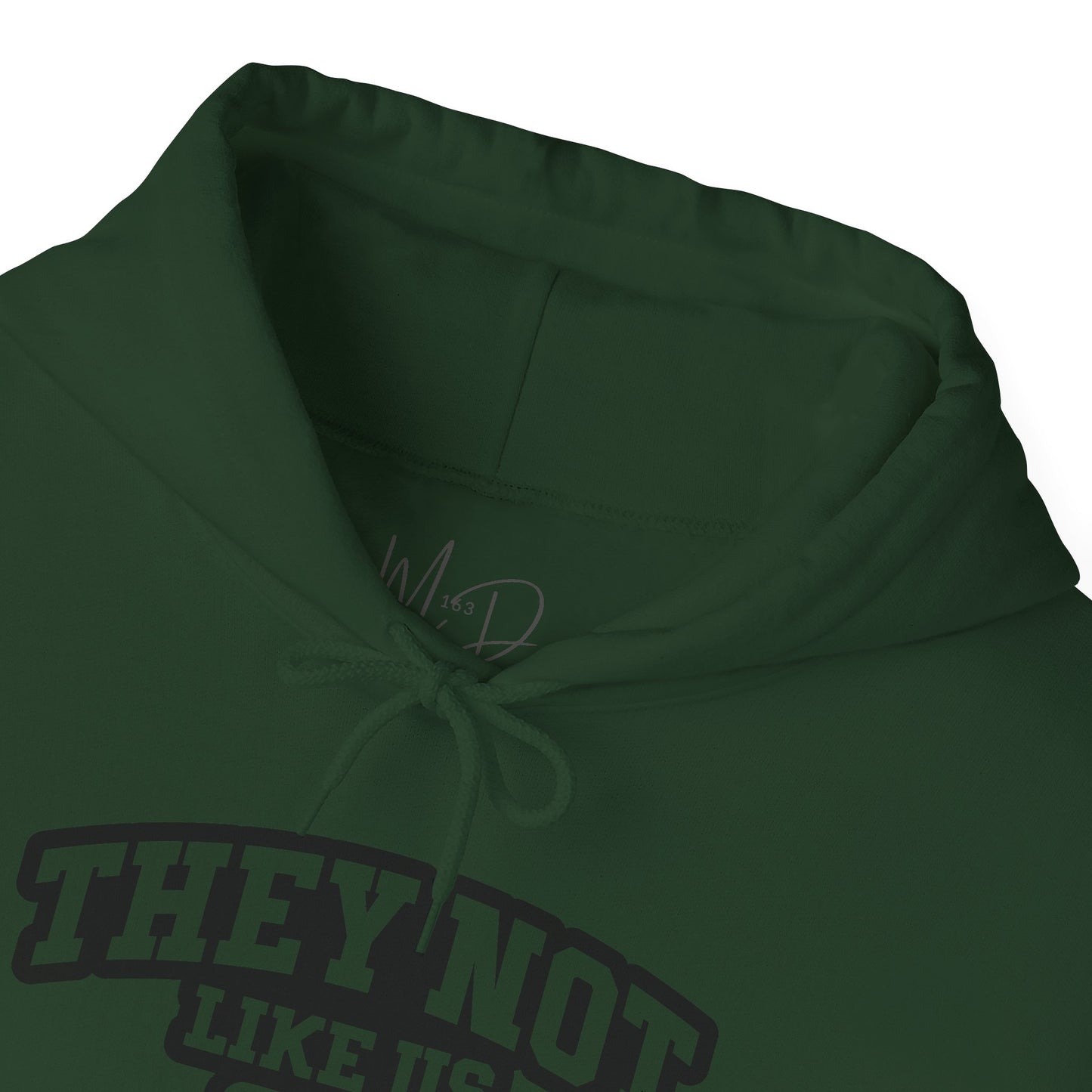 hey Not Like Us| Version 1| Black Font |Hooded Sweatshirt