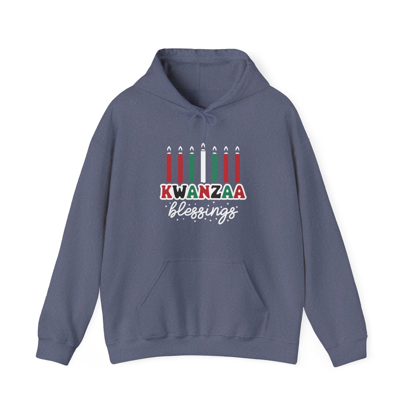 Kwanza Blessings | Version 1|Hooded Sweatshirt