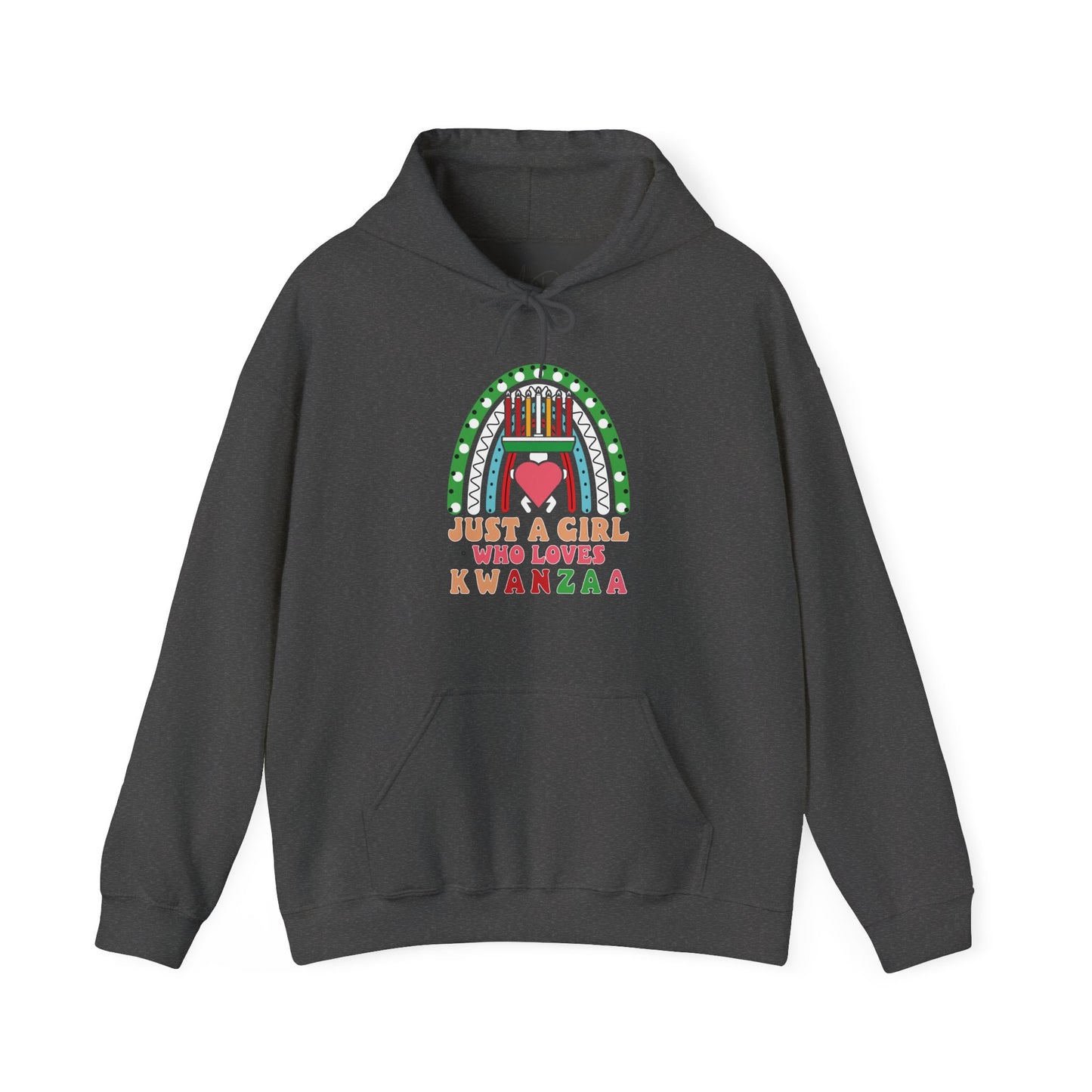 Just A Girl Who Loves Kwanza | Version 1| Hooded Sweatshirt