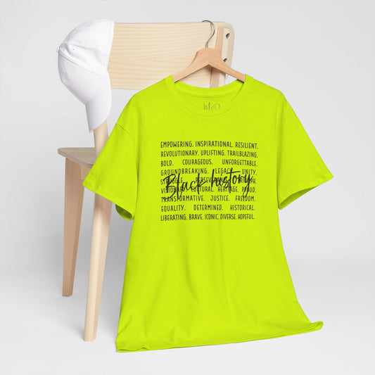 Black History - Empowerment | Black Font | T-Shirt