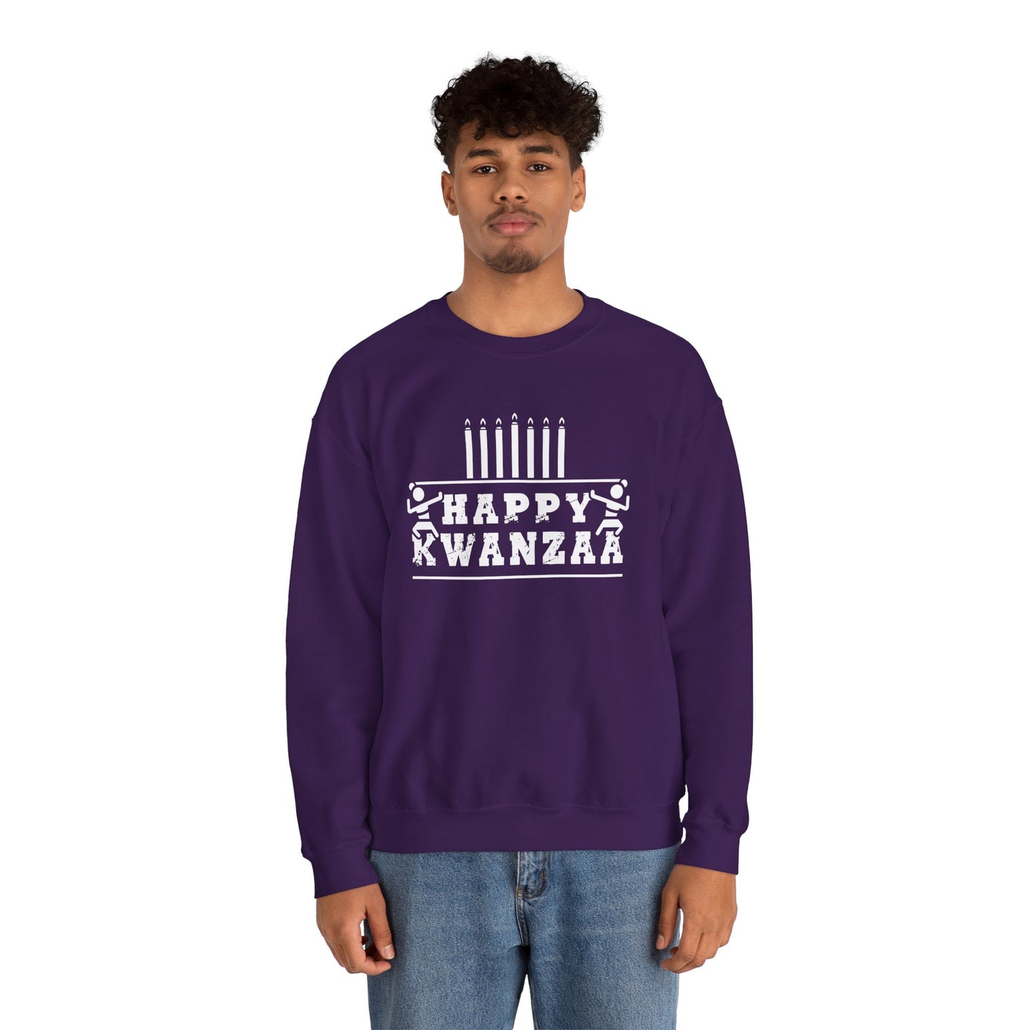 Happy Kwanza Squad | Version 1|White Font| Sweatshirt