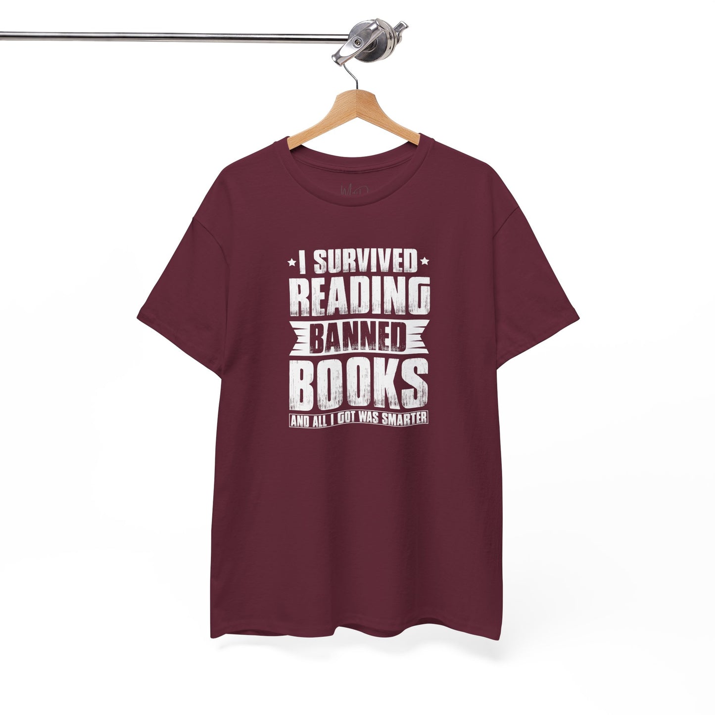 I Survived Reading Banned Books |T-Shirt|White