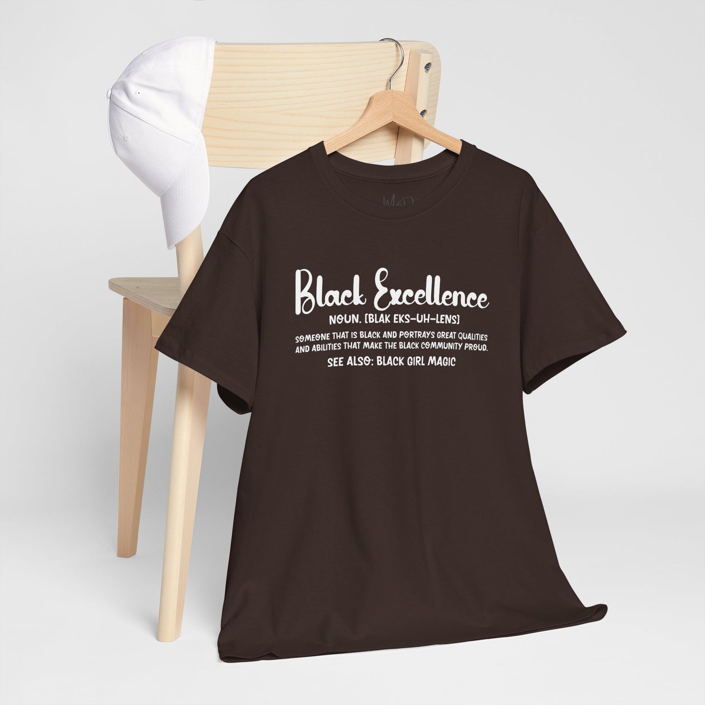 Black Excellence For Me | White Font | T-Shirt