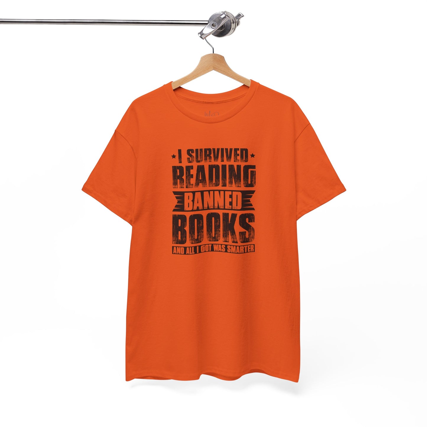 I Survived Reading Banned Books |T-Shirt| Black
