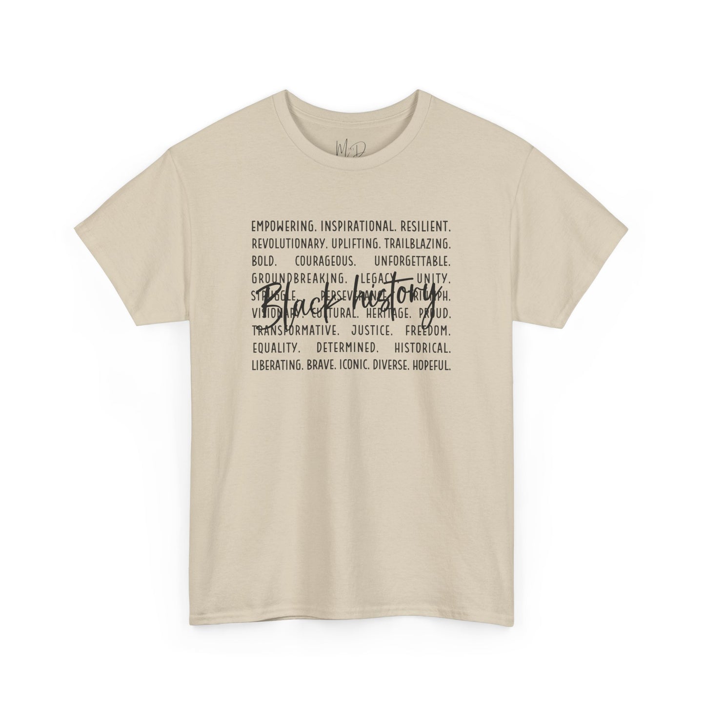 Black History - Empowerment | Black Font | T-Shirt