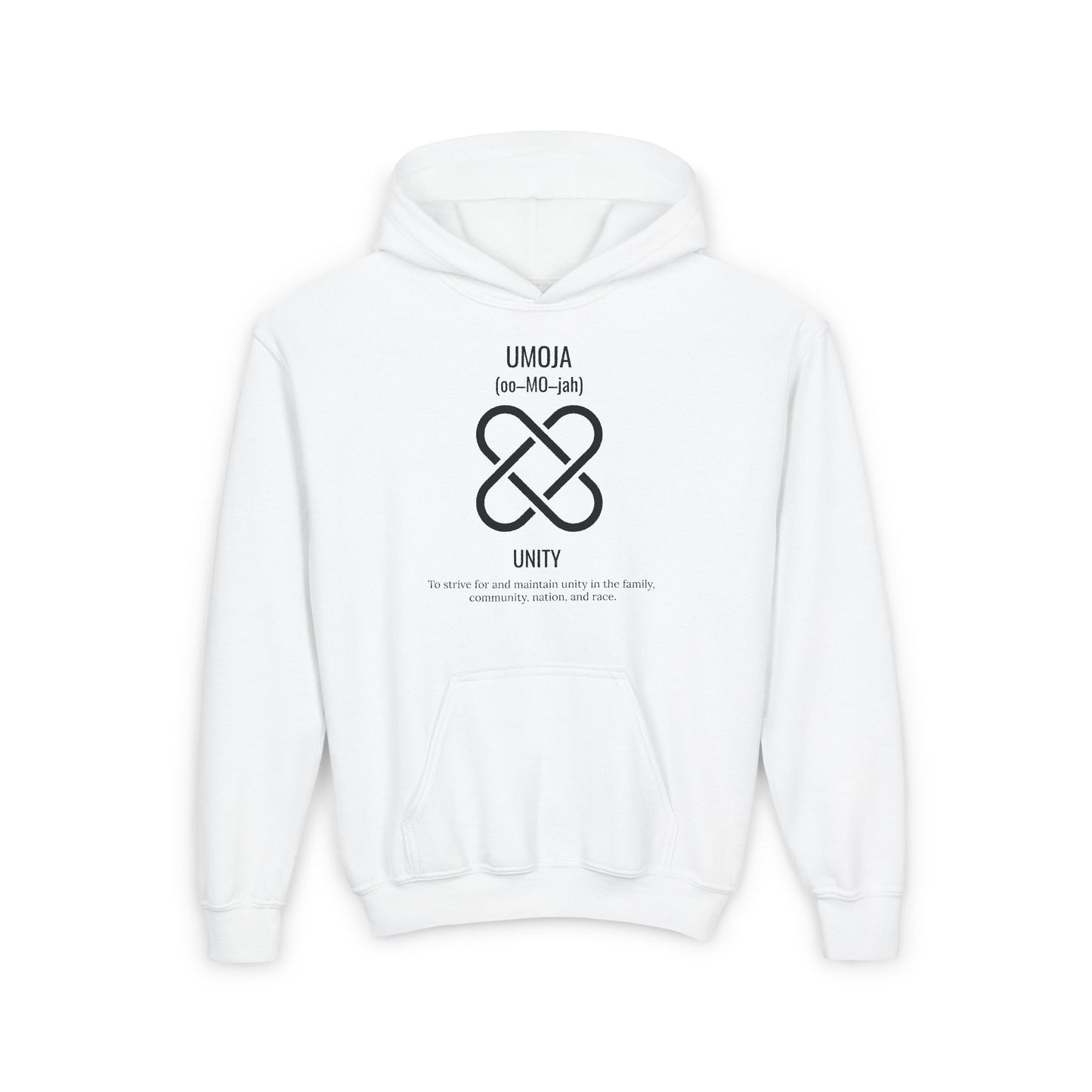 Umoja (Day 1) |Unity | Youth Hooded Sweatshirt