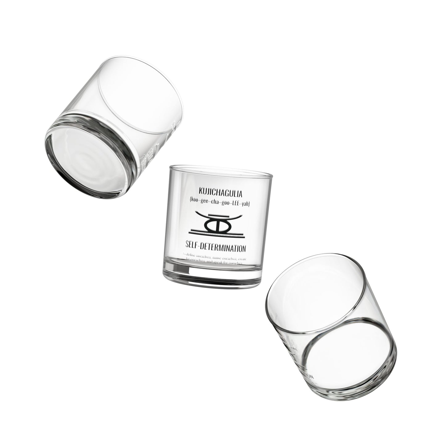 Kujichagulia (Day 2) | Self Determination | 10 oz Rocks Glass
