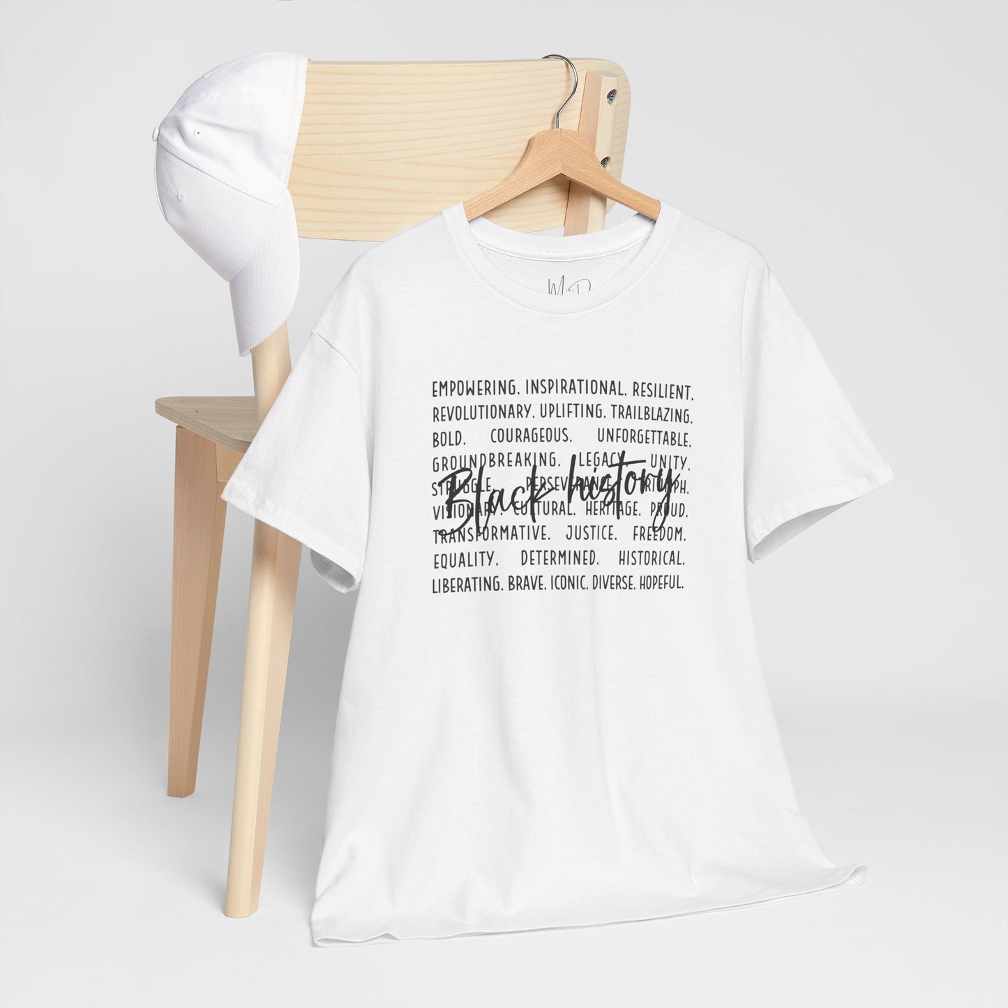 Black History - Empowerment | Black Font | T-Shirt