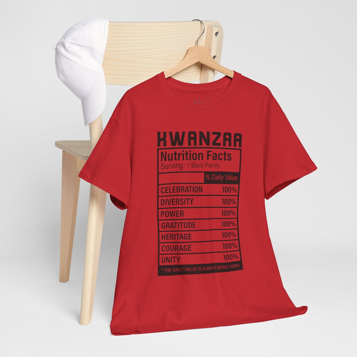 Kwanza Nutritional Facts | T-Shirt