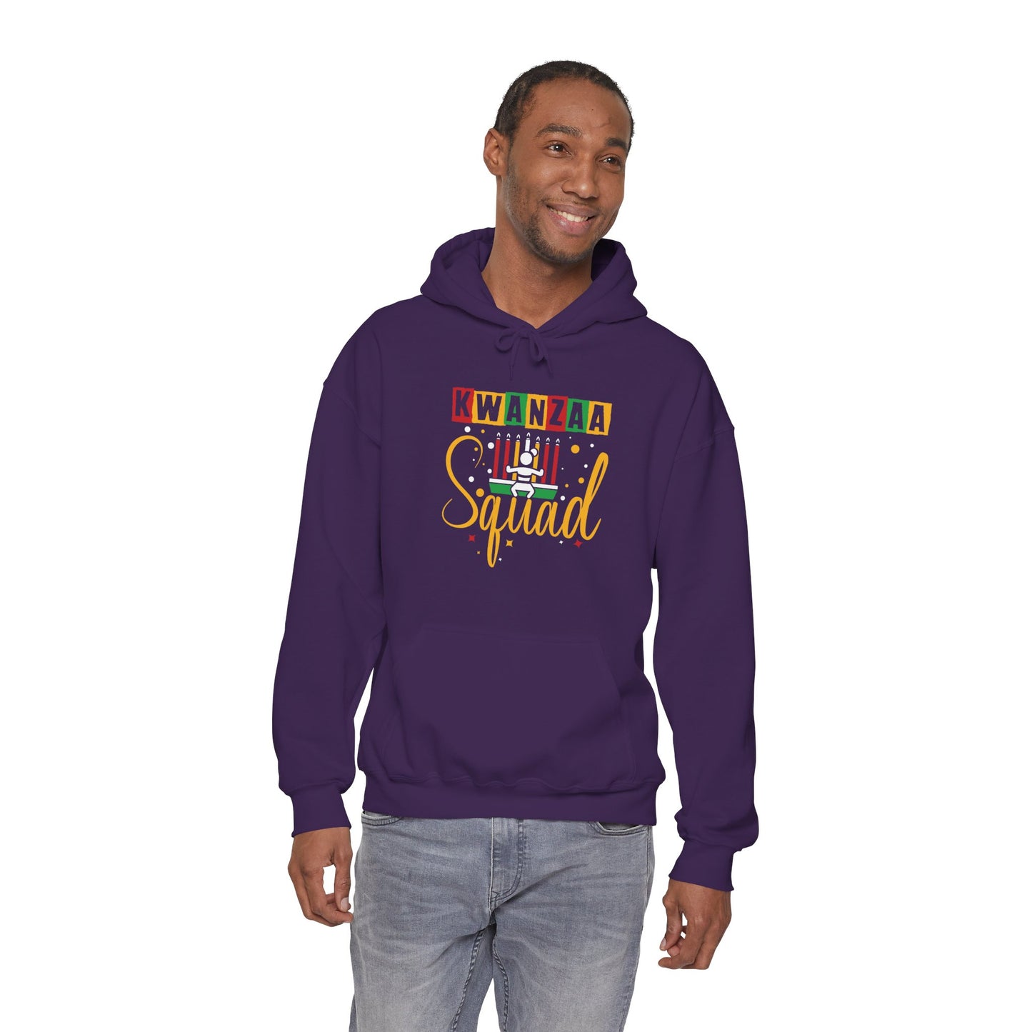 Kwanza Squad | Version 1| Hooded Sweatshirt