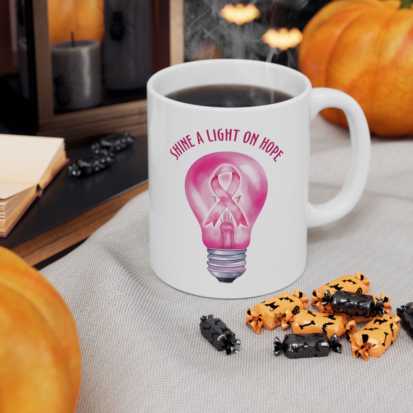 Shine A Light On Hope | Coffee & Tea Mug | 2-Sided Print| 11 Oz