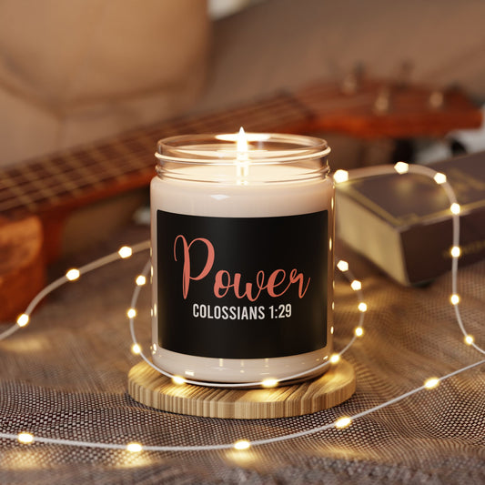 Power | Candle | (Black Label) | 9 Oz