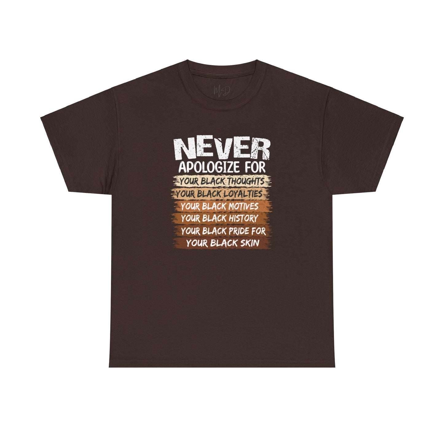 Never Apologize For…..