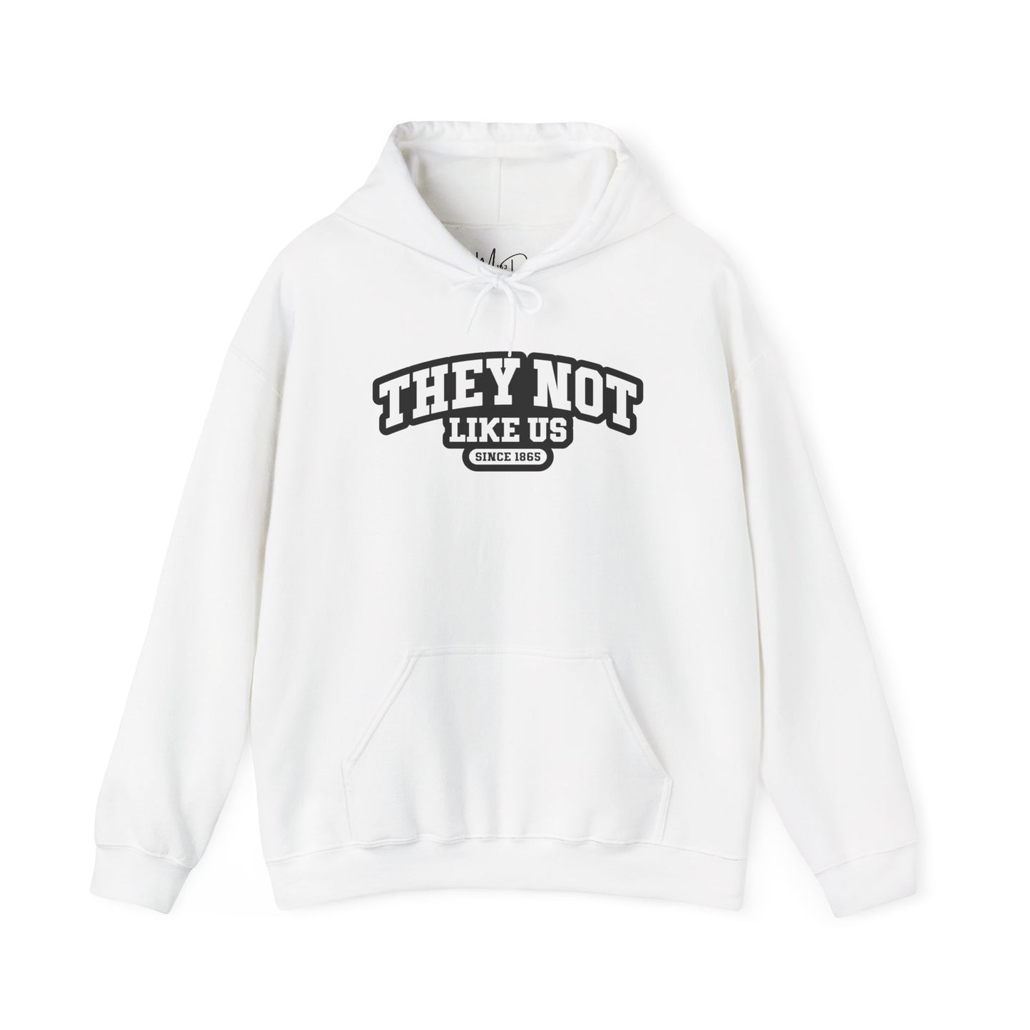hey Not Like Us| Version 1| Black Font |Hooded Sweatshirt