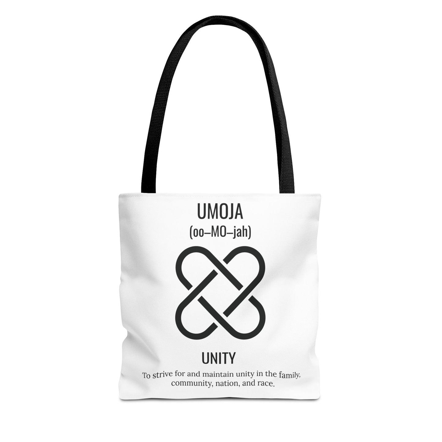 Umoja (Day 1) |Unity | Tote Bag | White