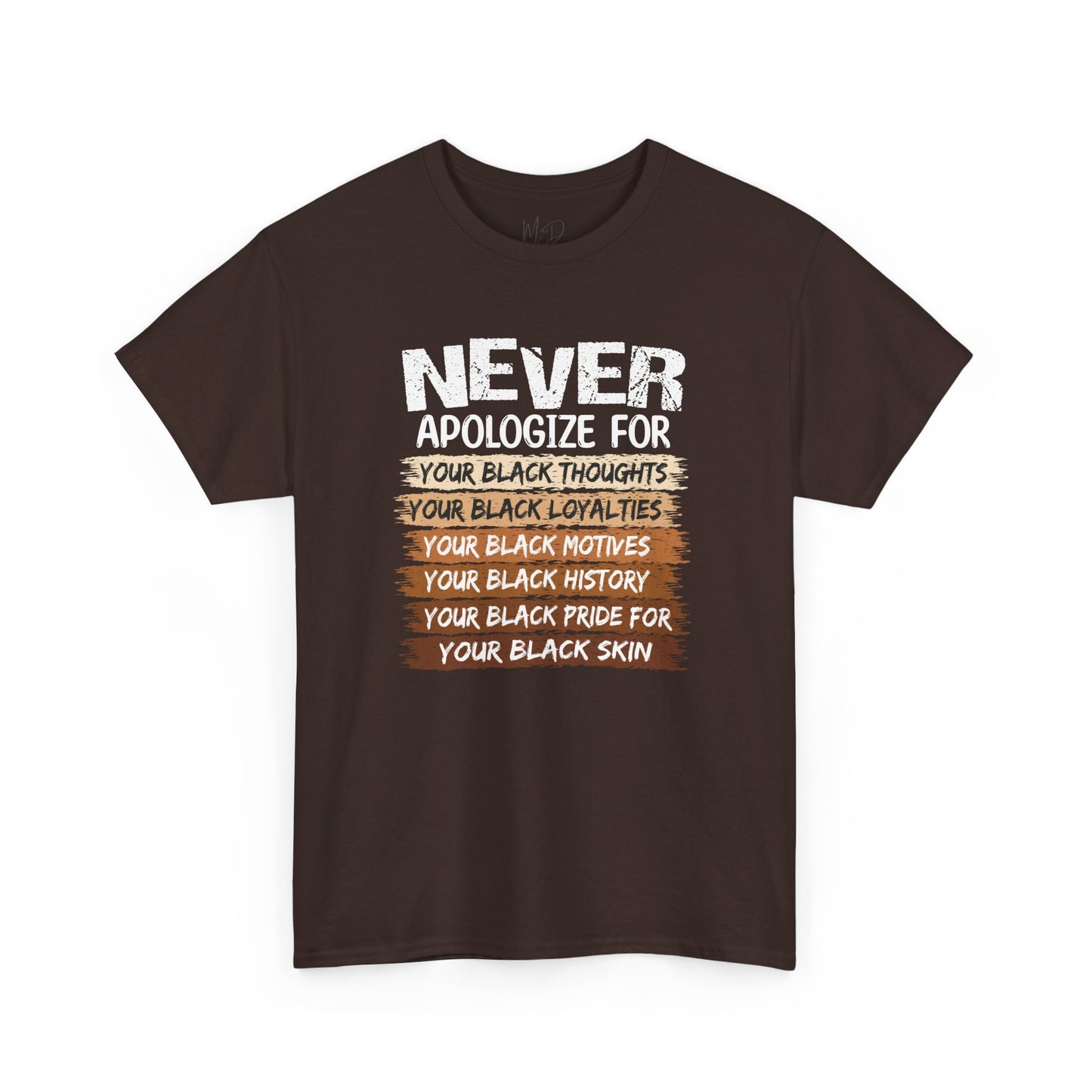 Never Apologize For…..