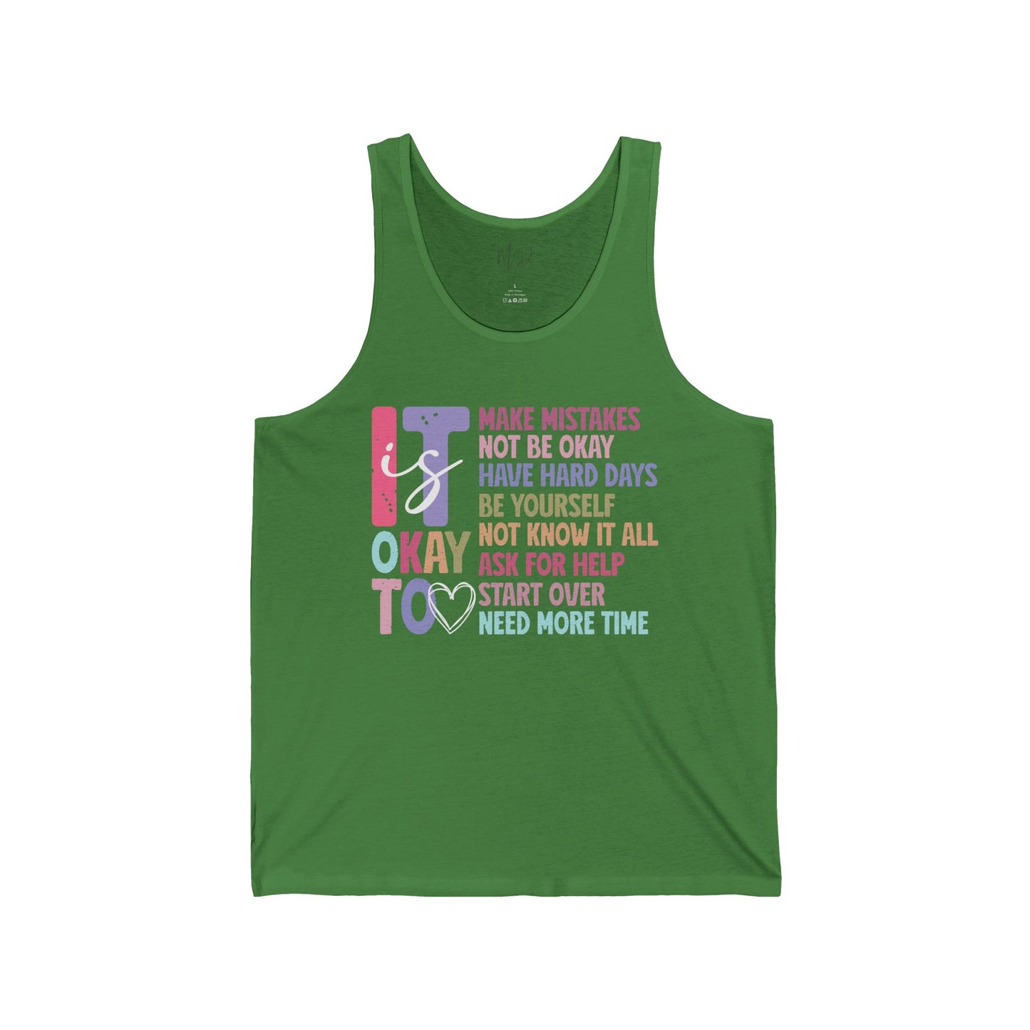 It Is Okay| Tank Top